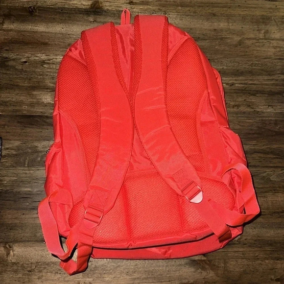 Simba Ferrari Speed It Up Large 18" Backpack Red Adjustable & Spacious - Picture 9 of 15